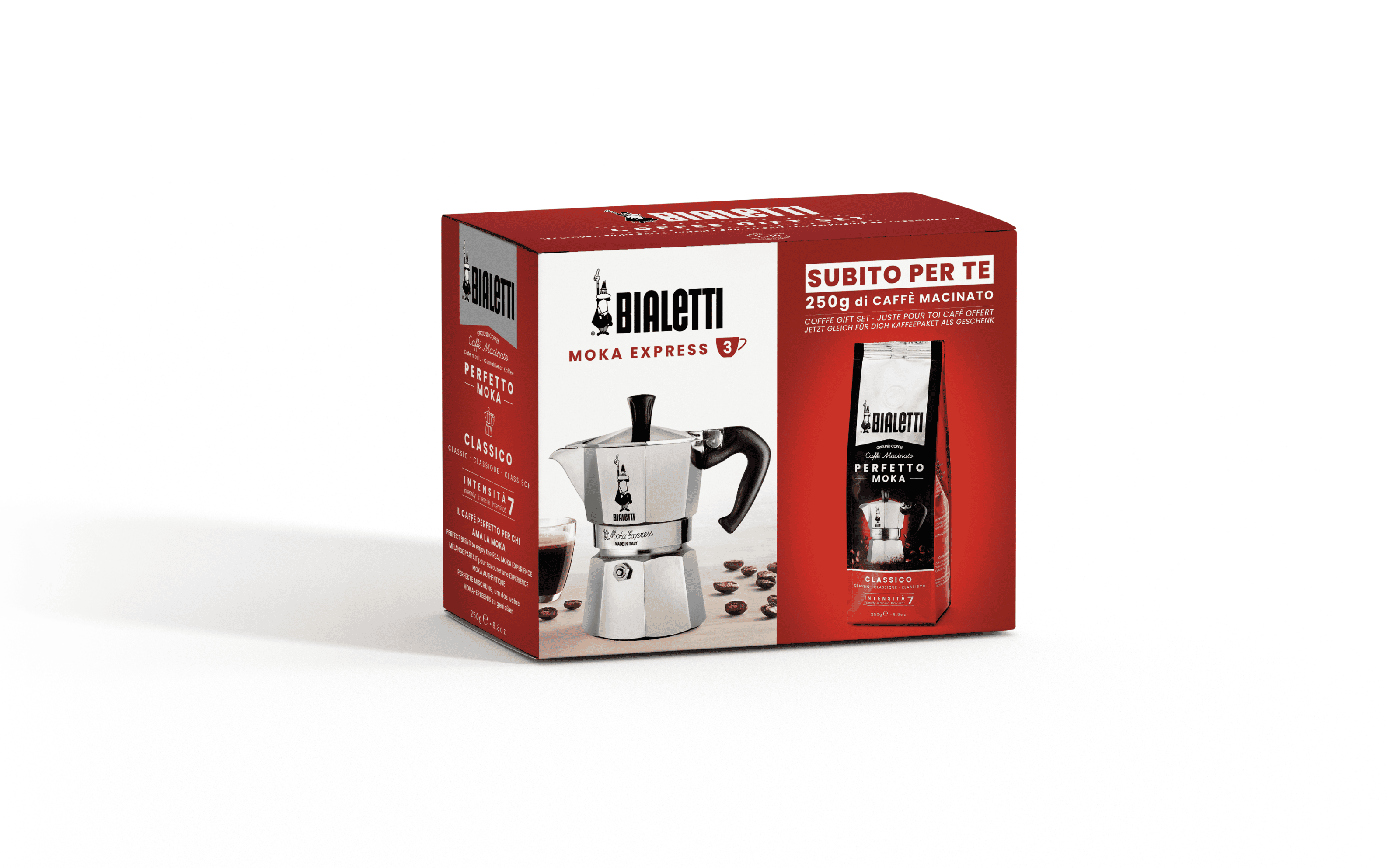 Espressokocher Geschenkset – Bialetti Moka Express