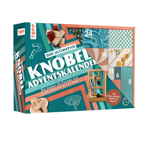 Der ultimative Knobelspiel-Adventskalender – Mit besonderem XXL-Rätsel zu Weihnachten