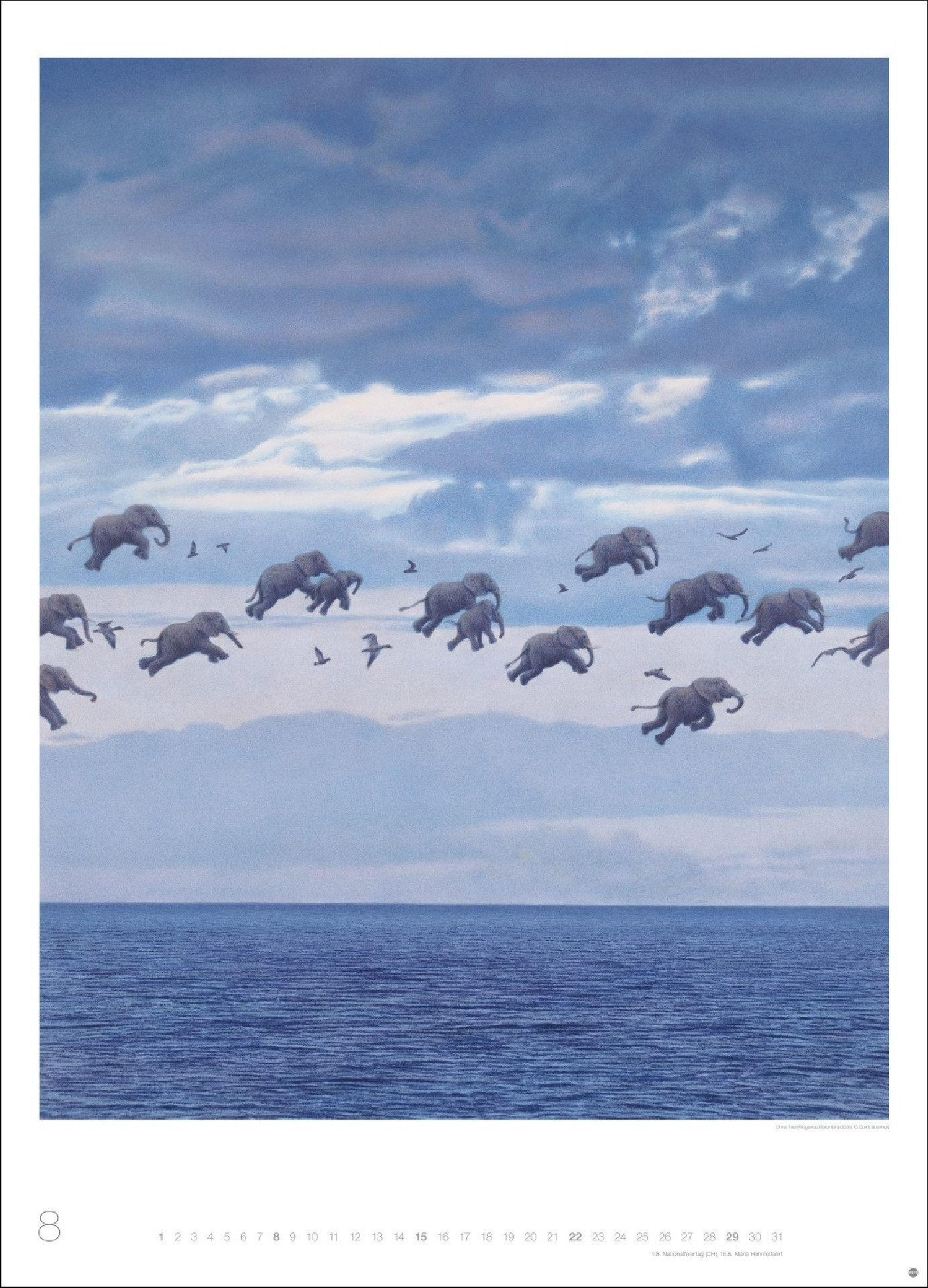 Quint Buchholz: Augenblicke Kalender 2027