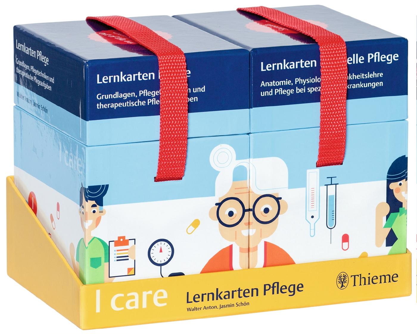 I care Lernkarten Pflege - Set (im Schuber)