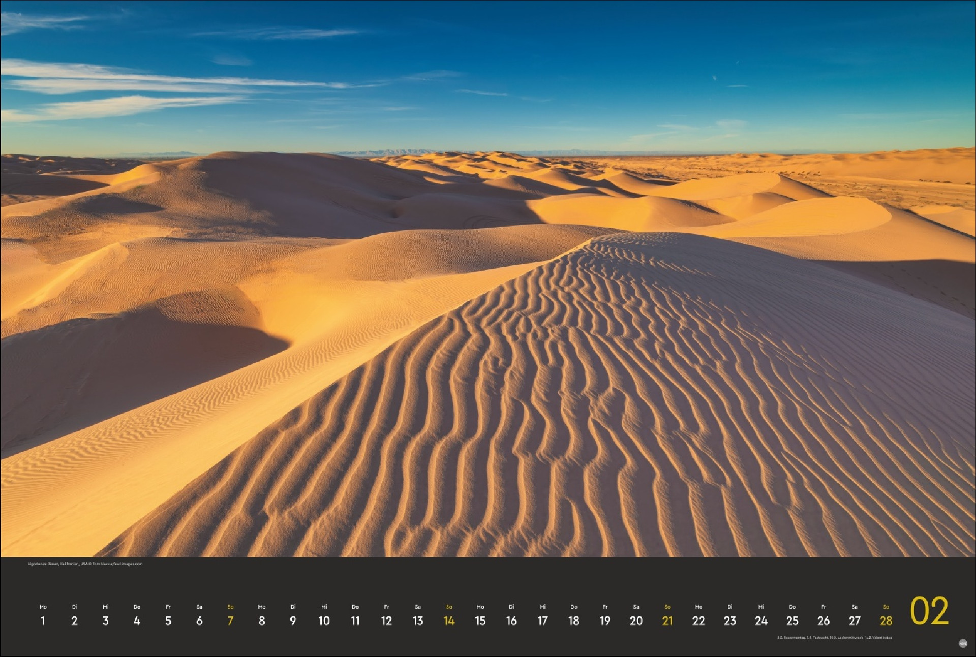 Horizonte Kalender 2027