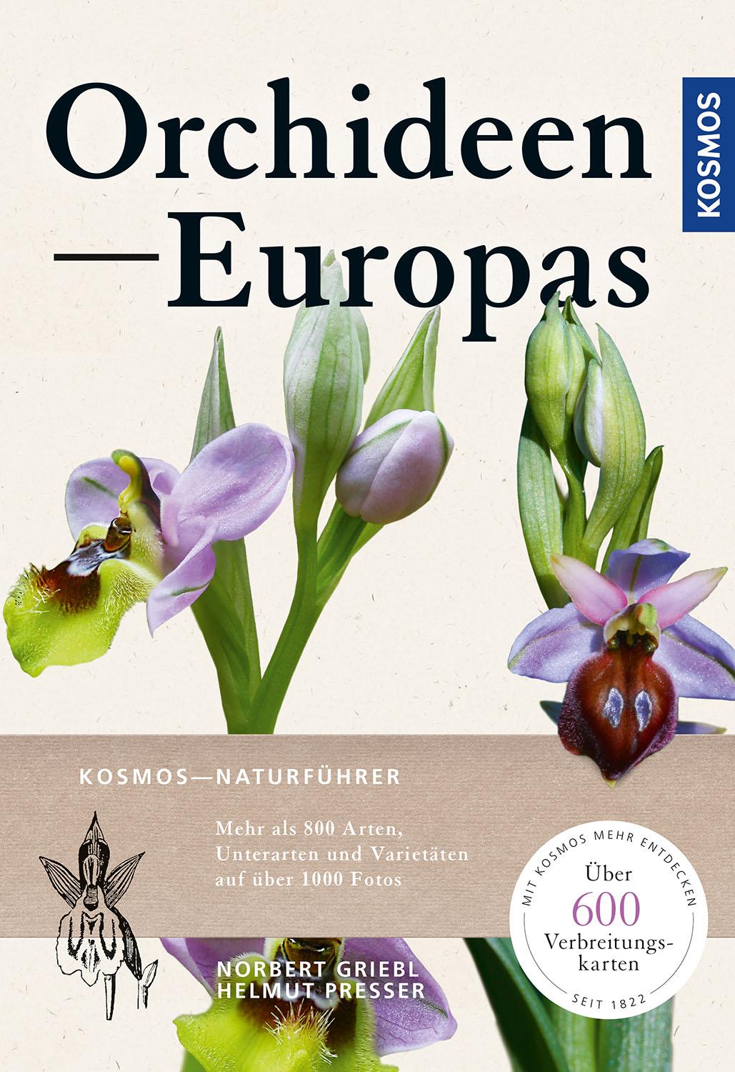 Orchideen Europas Kosmos-Naturführer