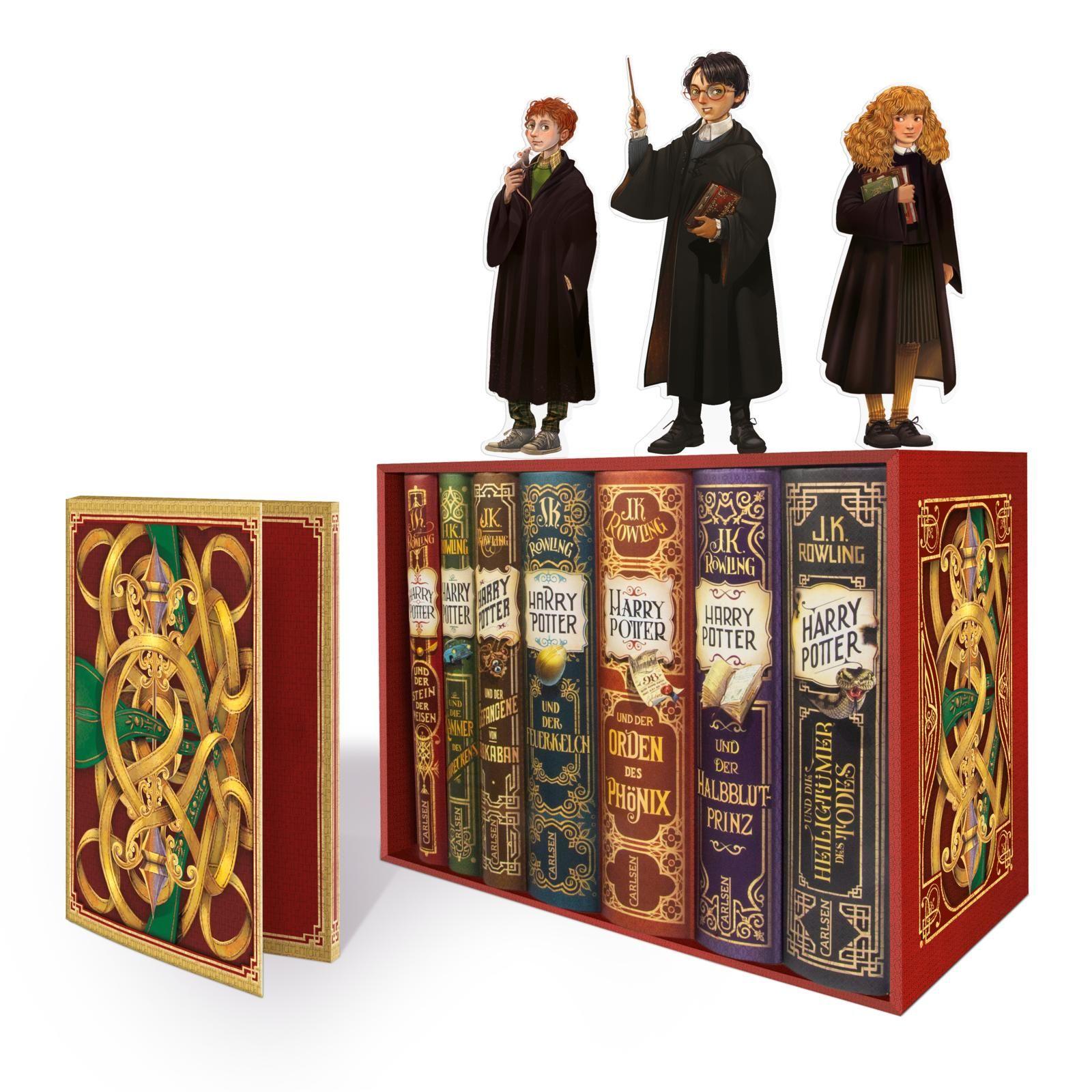 Harry Potter: Band 1-7 im Schuber – mit exklusivem Extra! (Harry Potter) Alle Bücher des modernen Kinderbuch-Klassikers ab 10 Jahren für Zauberlehrlinge und Fans der magischen Hogwarts-Welt