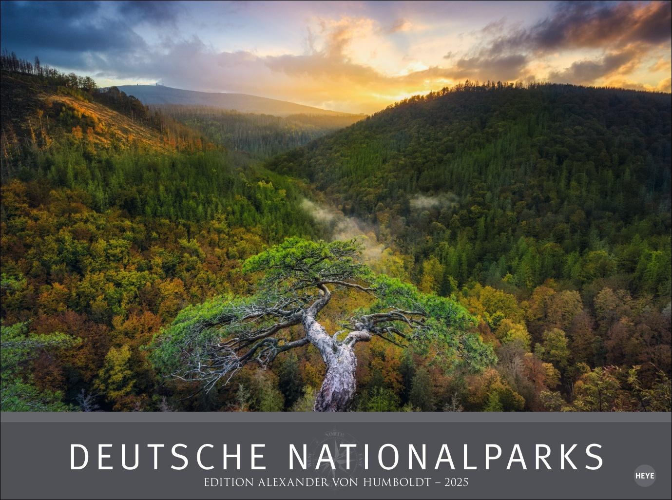 Wandkalender 2025 - Deutsche Nationalparks 