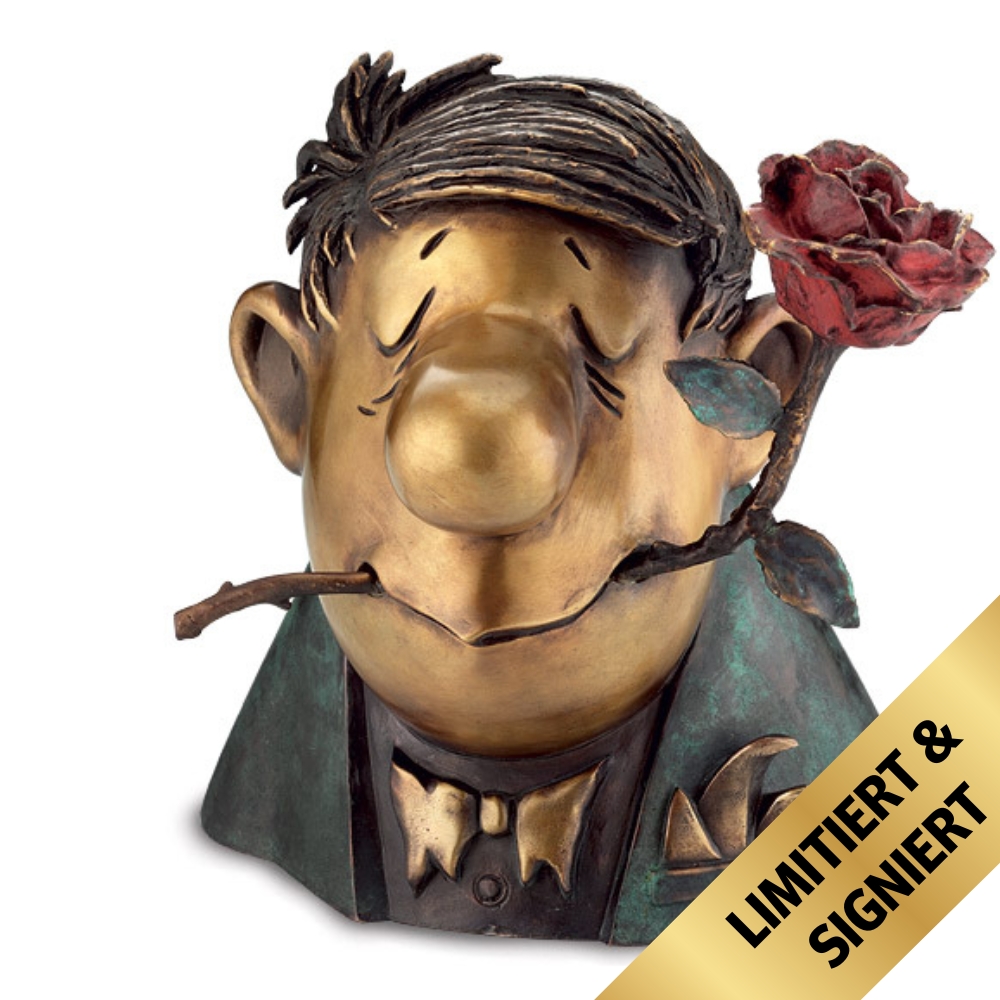 Skulptur | Bronze | Der Rosenkavalier  – Loriot