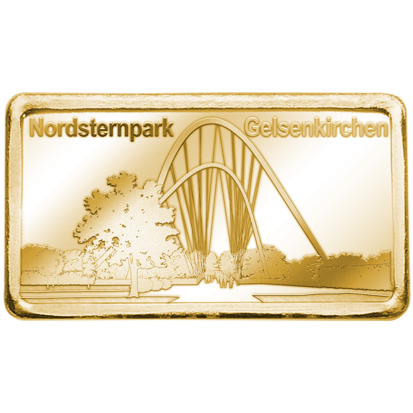 Goldbarren "Nordsternpark Gelsenkirchen"