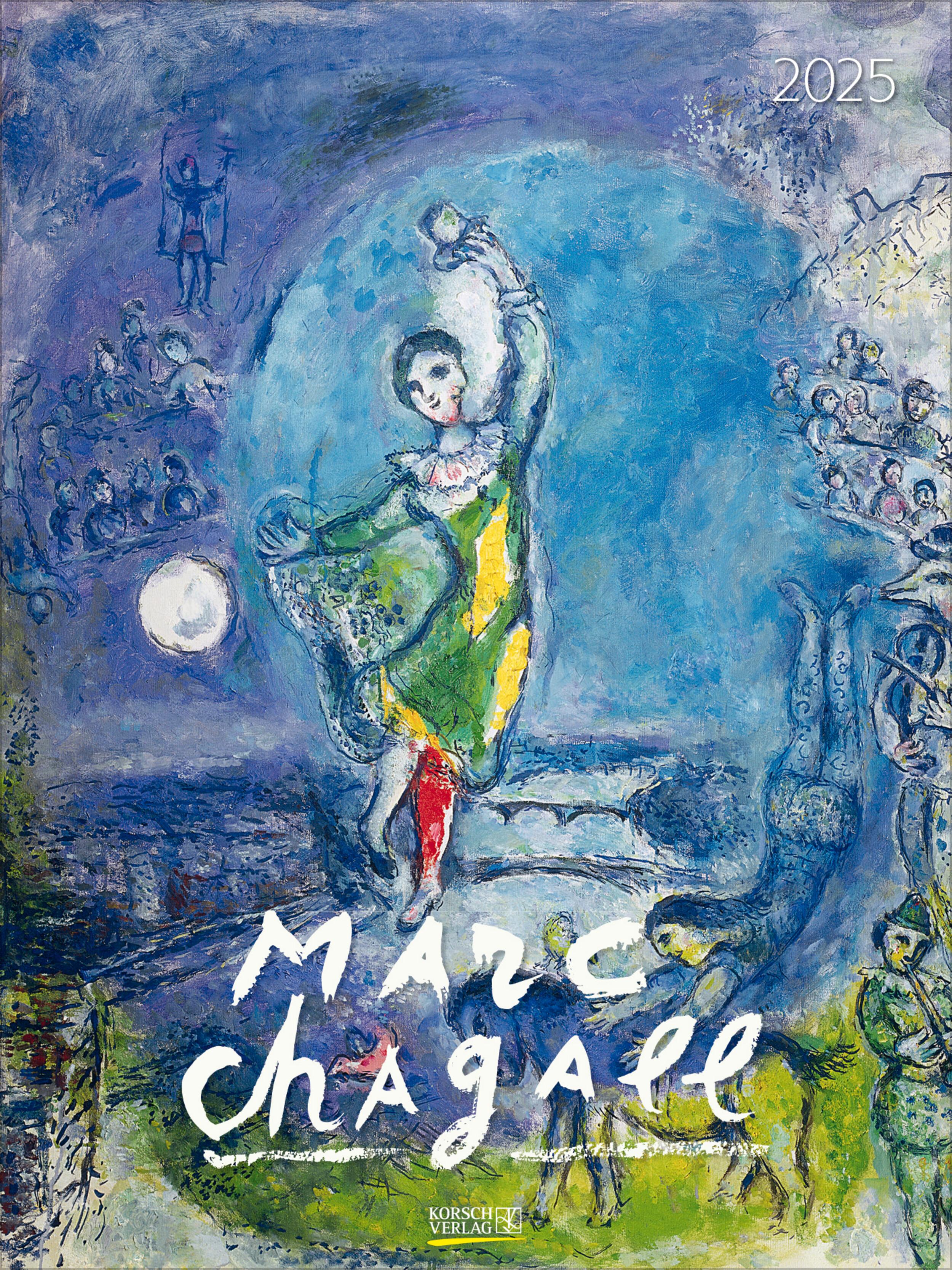 Wandkalender - Marc Chagall 2025