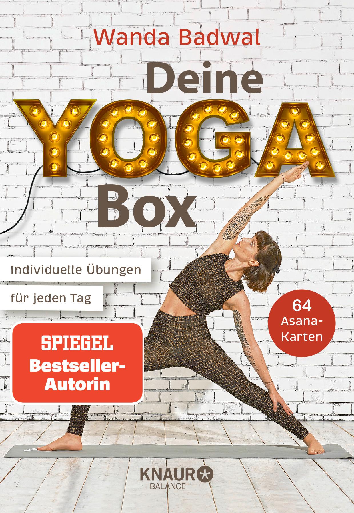 Deine Yoga-Box Individuelle Übungen für jeden Tag | 64 Karten mit Anleitungsbuch | SPIEGEL Bestseller-Autorin