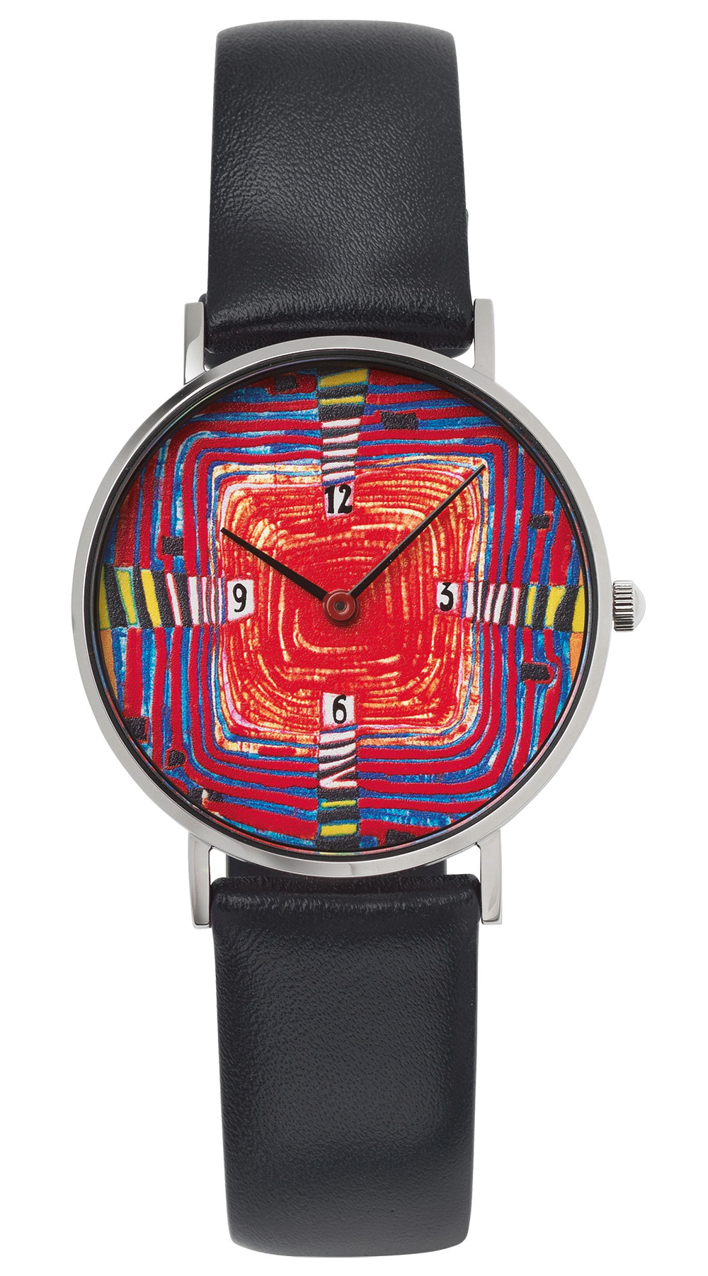 Künstler-Armbanduhr "Schönheit ist zeitlos" - Friedensreich Hundertwasser