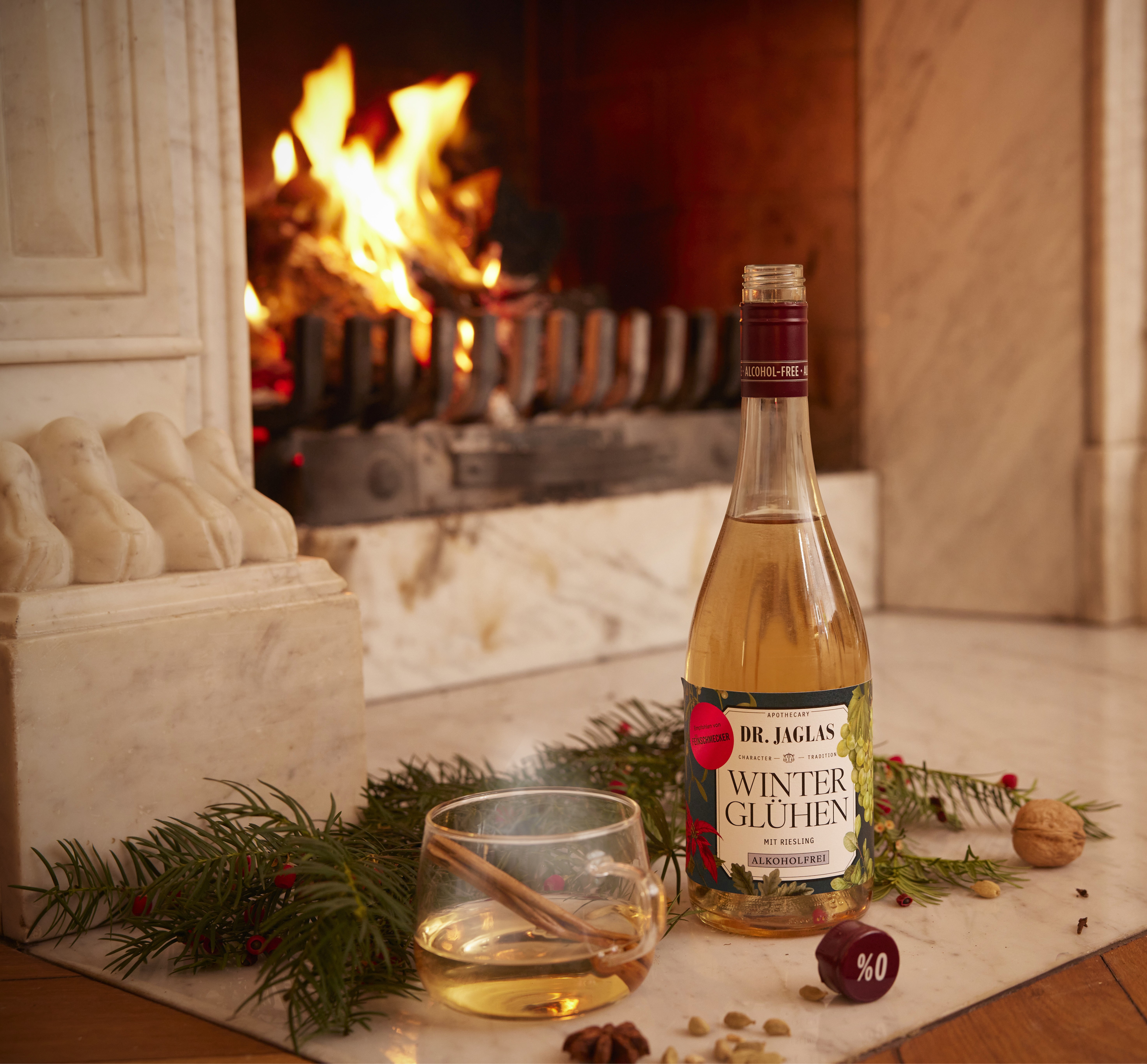 Glühwein Riesling | alkoholfrei - Winter-Glühen weiß