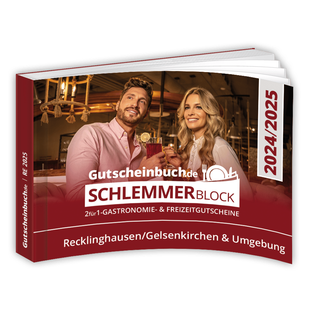 Gutscheinbuch.de Schlemmerblock Recklinghausen/Gelsenkirchen 2024/2025