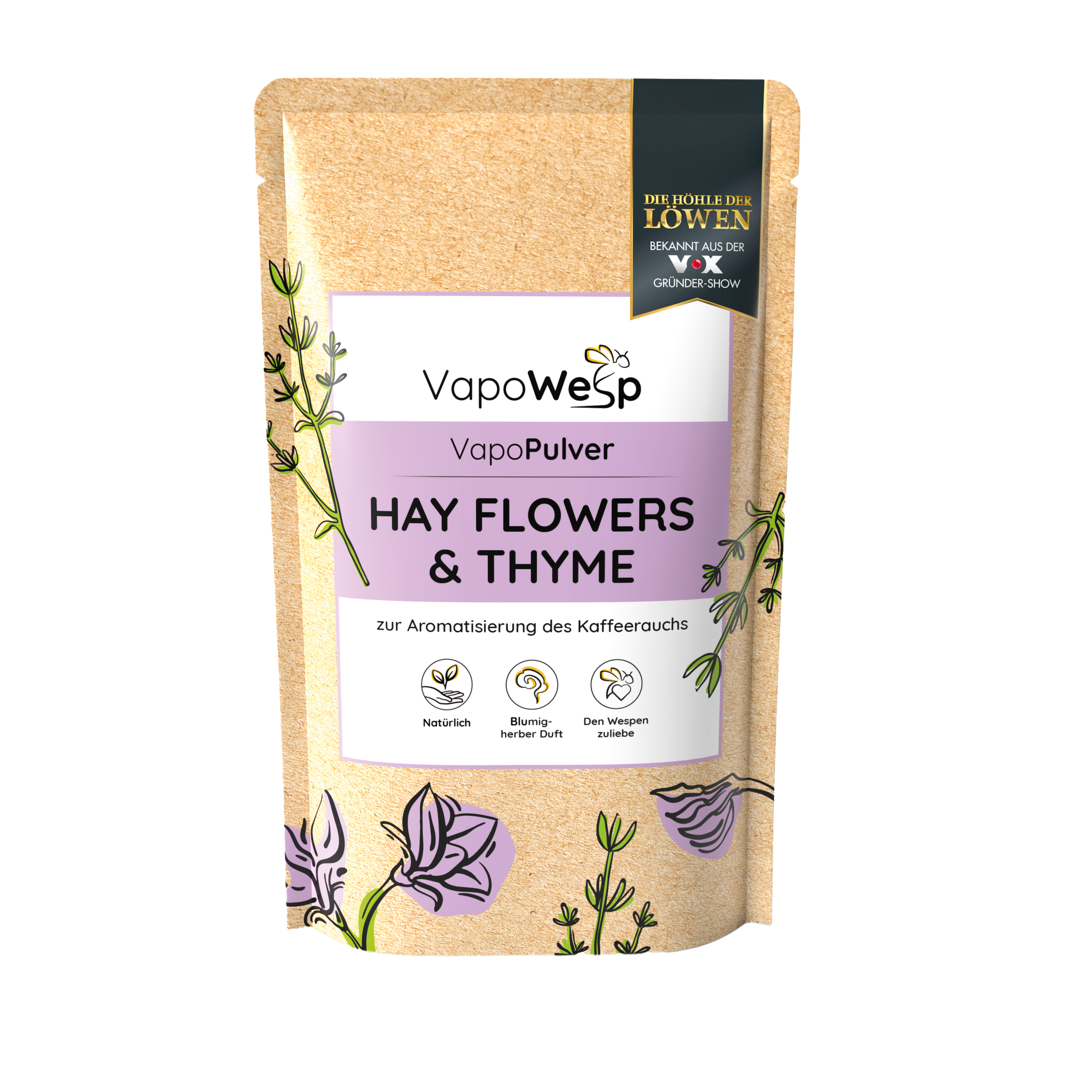 VapoPulver "Hay Flowers & Thyme" 100g