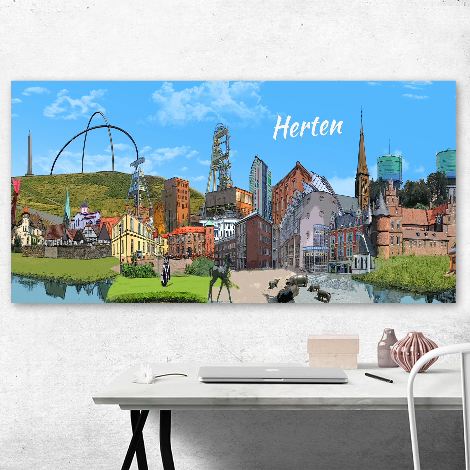 Personalisiertes "Stadtportrait Herten"