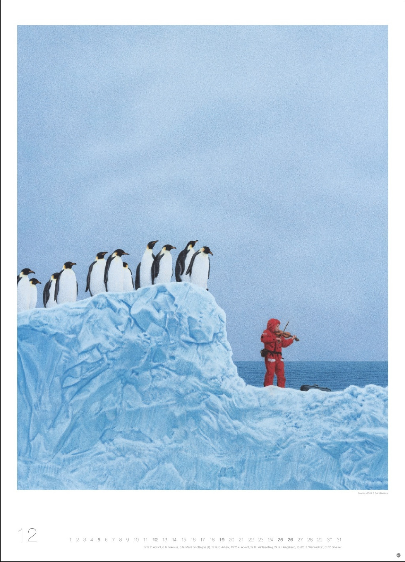 Quint Buchholz: Augenblicke Kalender 2027