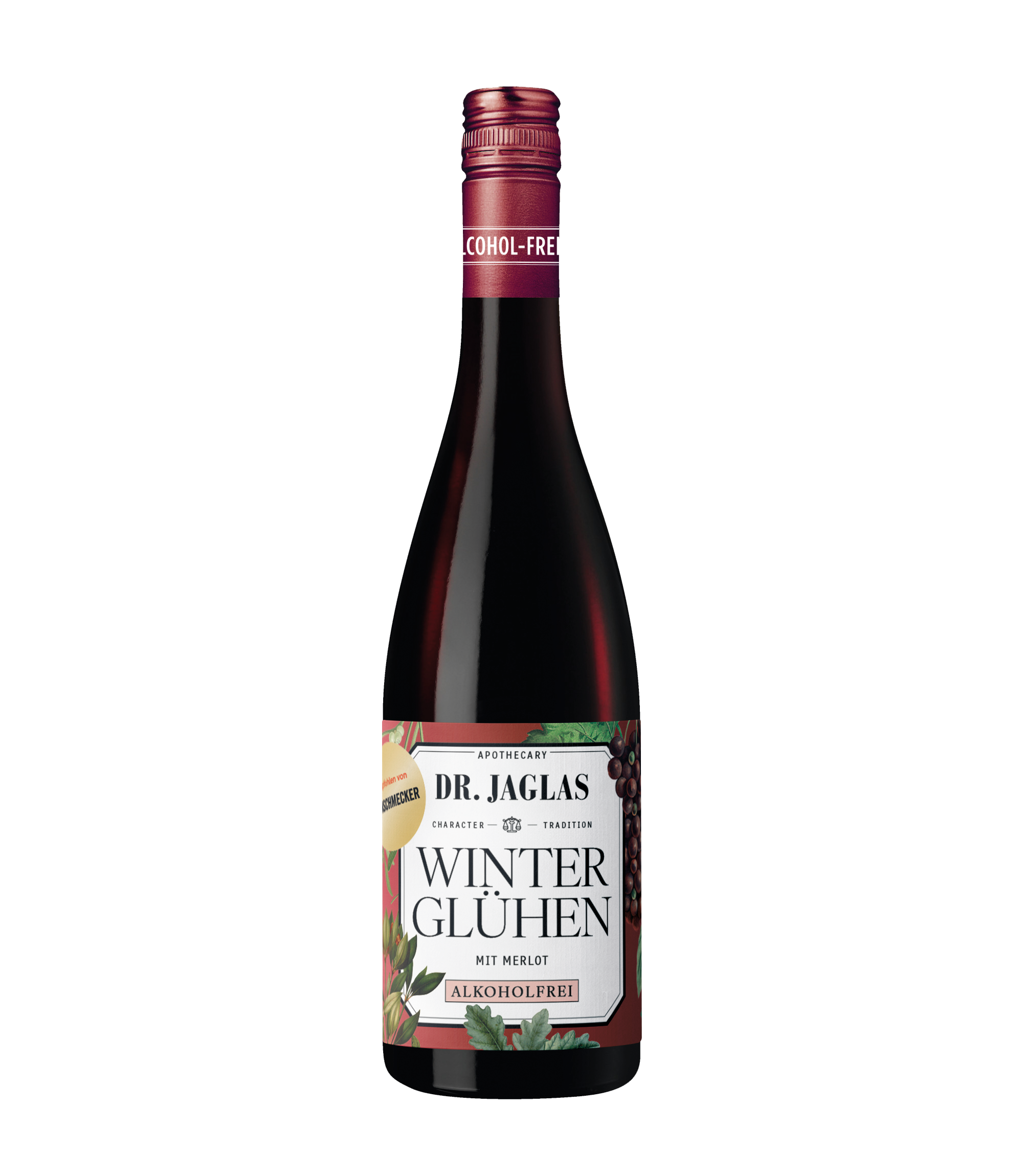Glühwein Merlot | alkoholfrei | Winter-Glühen rot – 5 + 1 Bundle