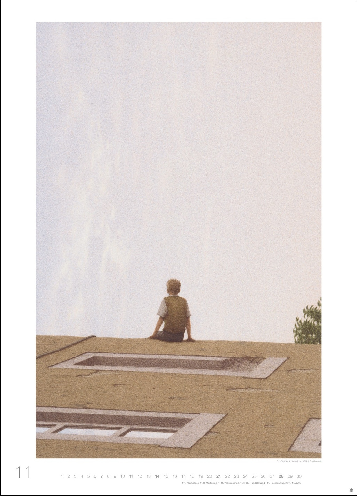 Quint Buchholz: Augenblicke Kalender 2027