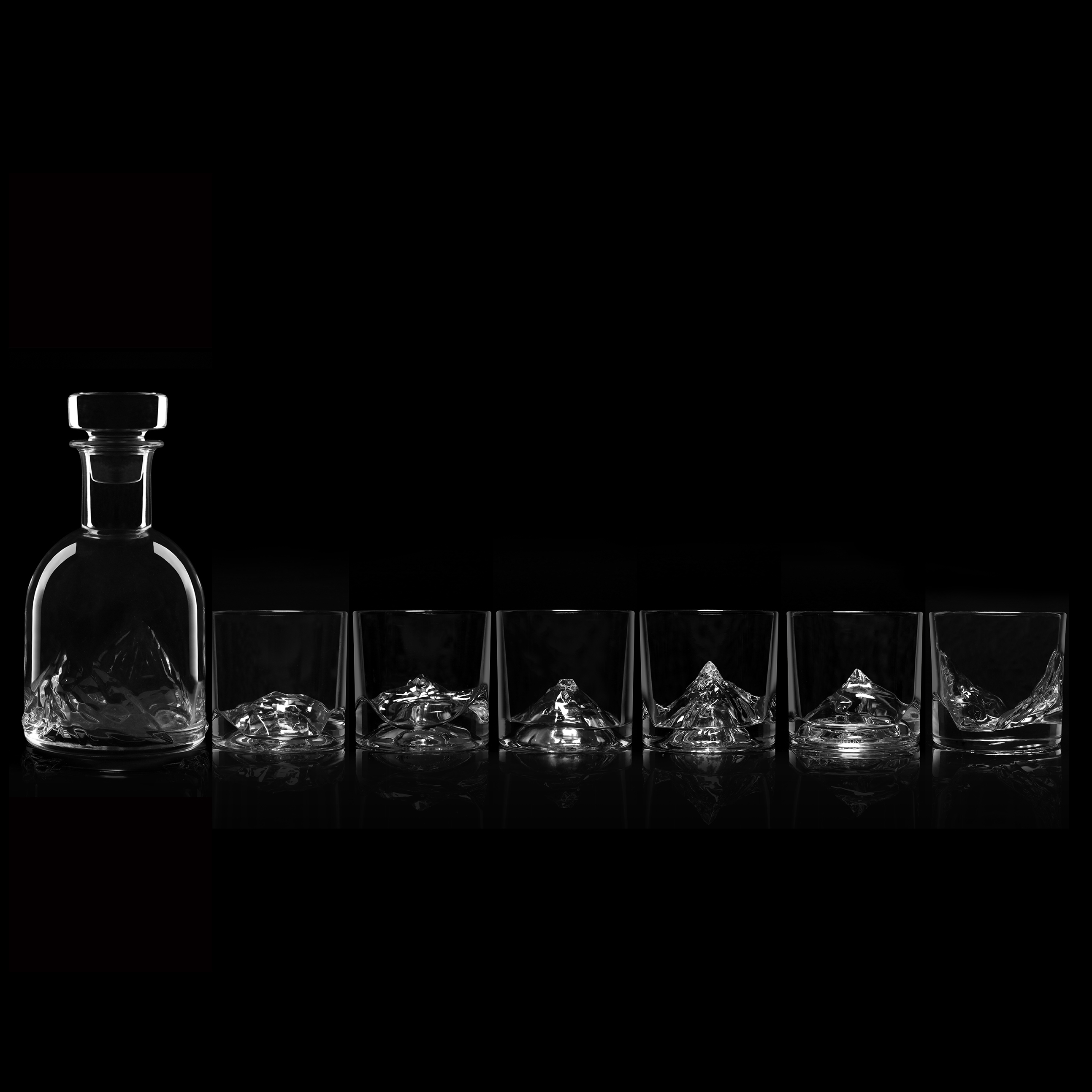 Whiskygläser-Luxus-Set "The Peaks" Liiton 15-tlg.