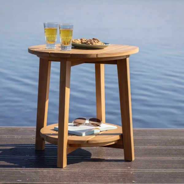 Beistelltisch Milton Teak - 50 cm