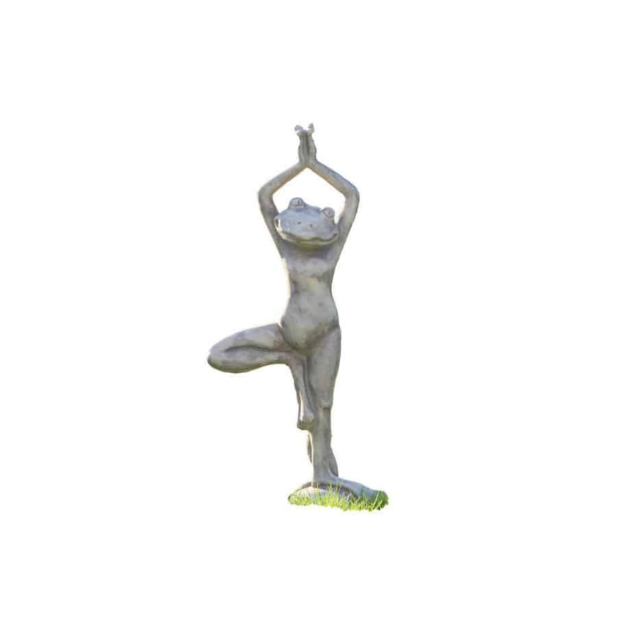 Gartenskulptur YOGA-FROSCH "Der Baum"