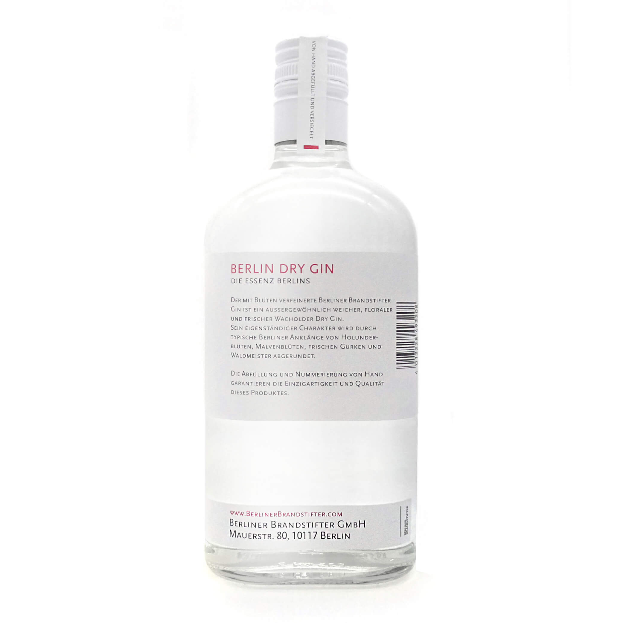 Dry Gin 0.7 l Rezeptbuch Set – Berliner Brandstifter