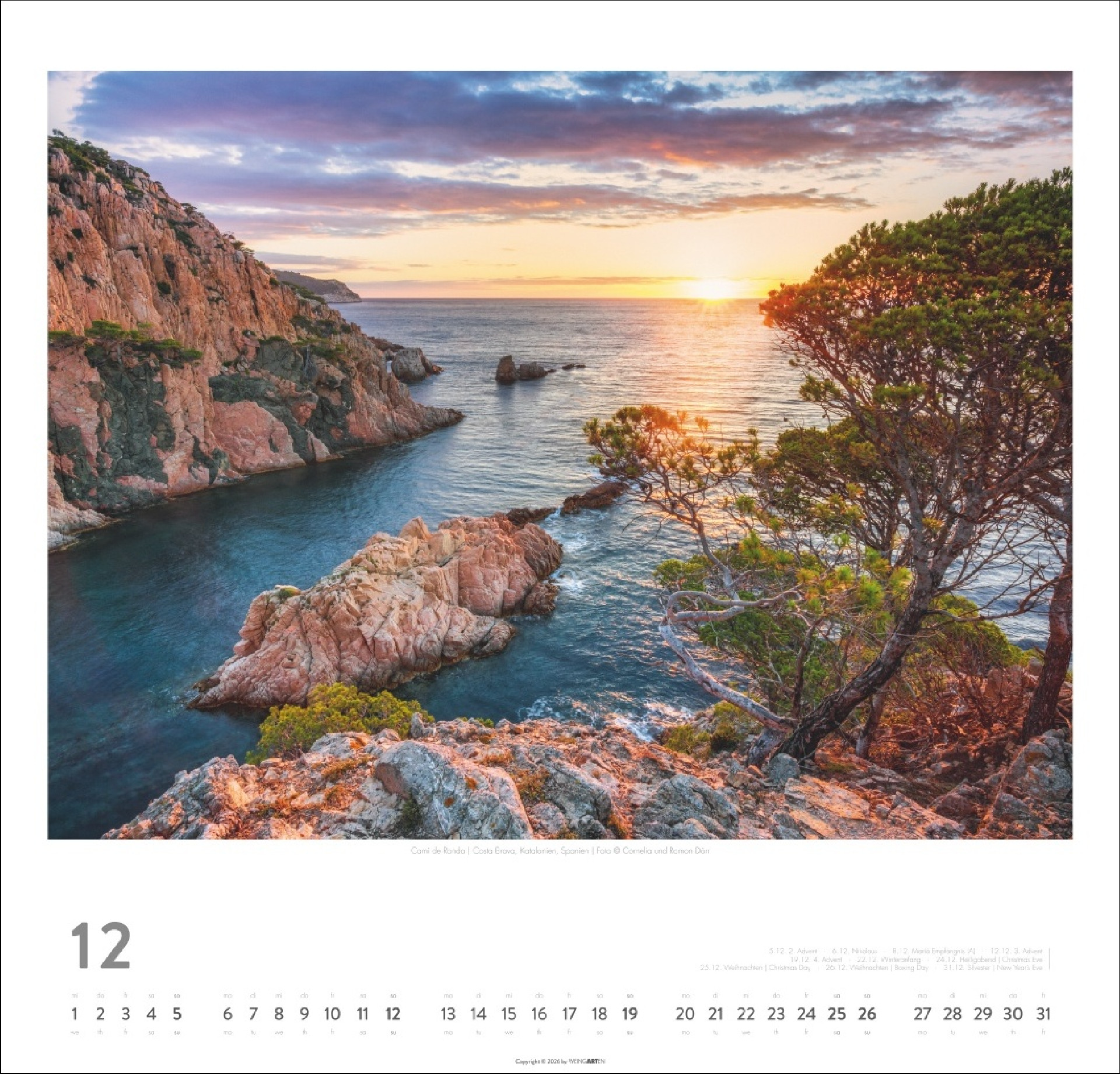 Lieblingsort Mittelmeer Kalender 2027