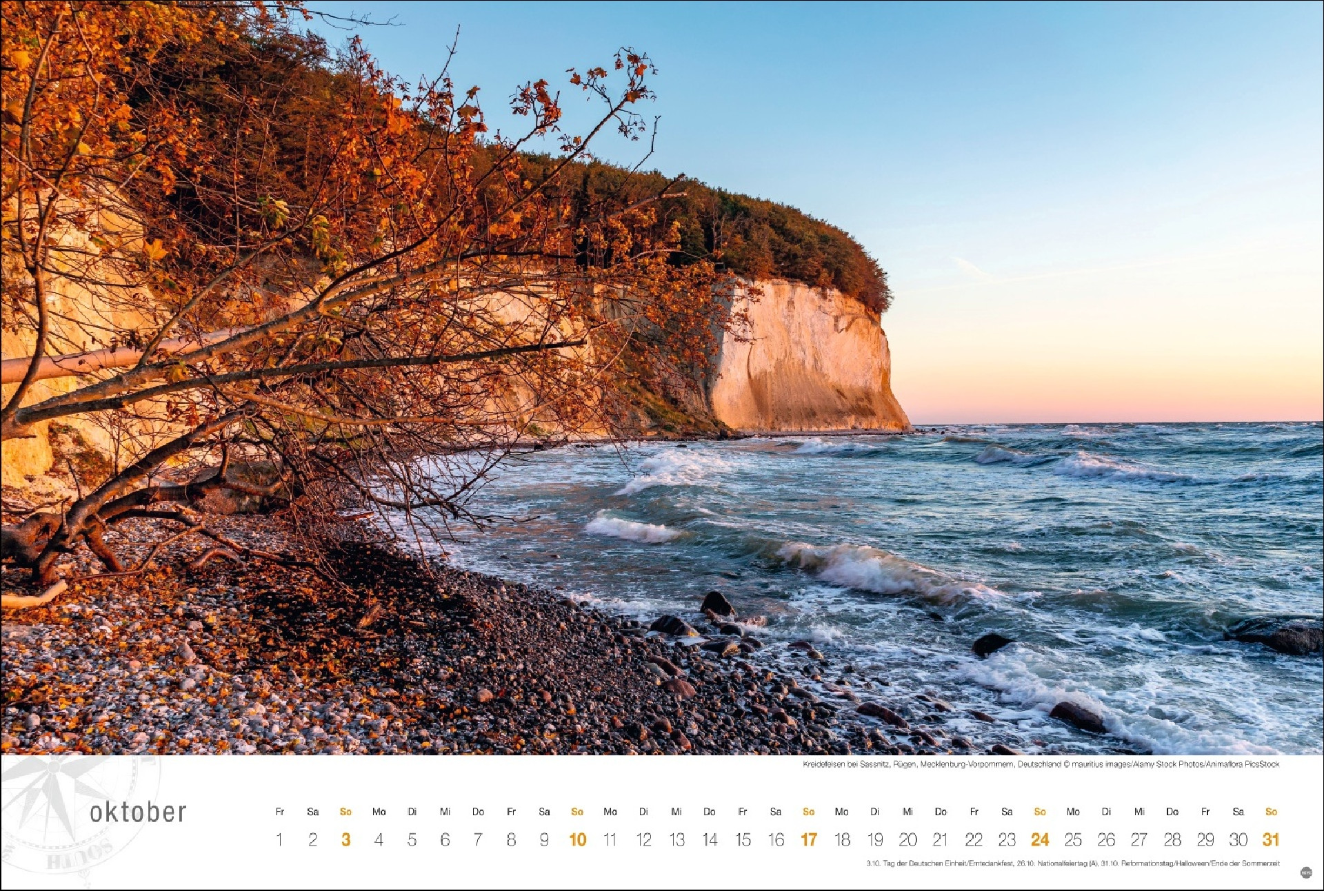 Ostsee Globetrotter Kalender 2027