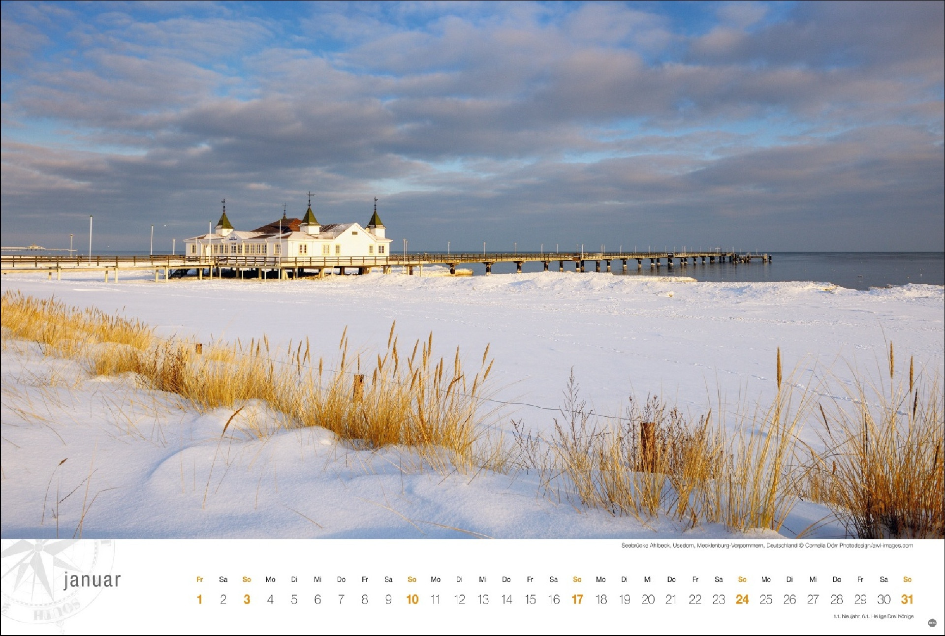 Ostsee Globetrotter Kalender 2027