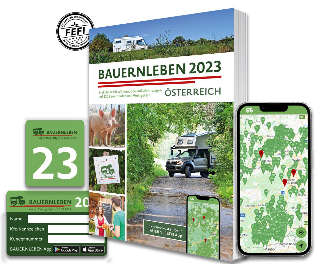 Bauernleben 2023 | Österreich für Wohnmobile, Vans und Wohnwägen
