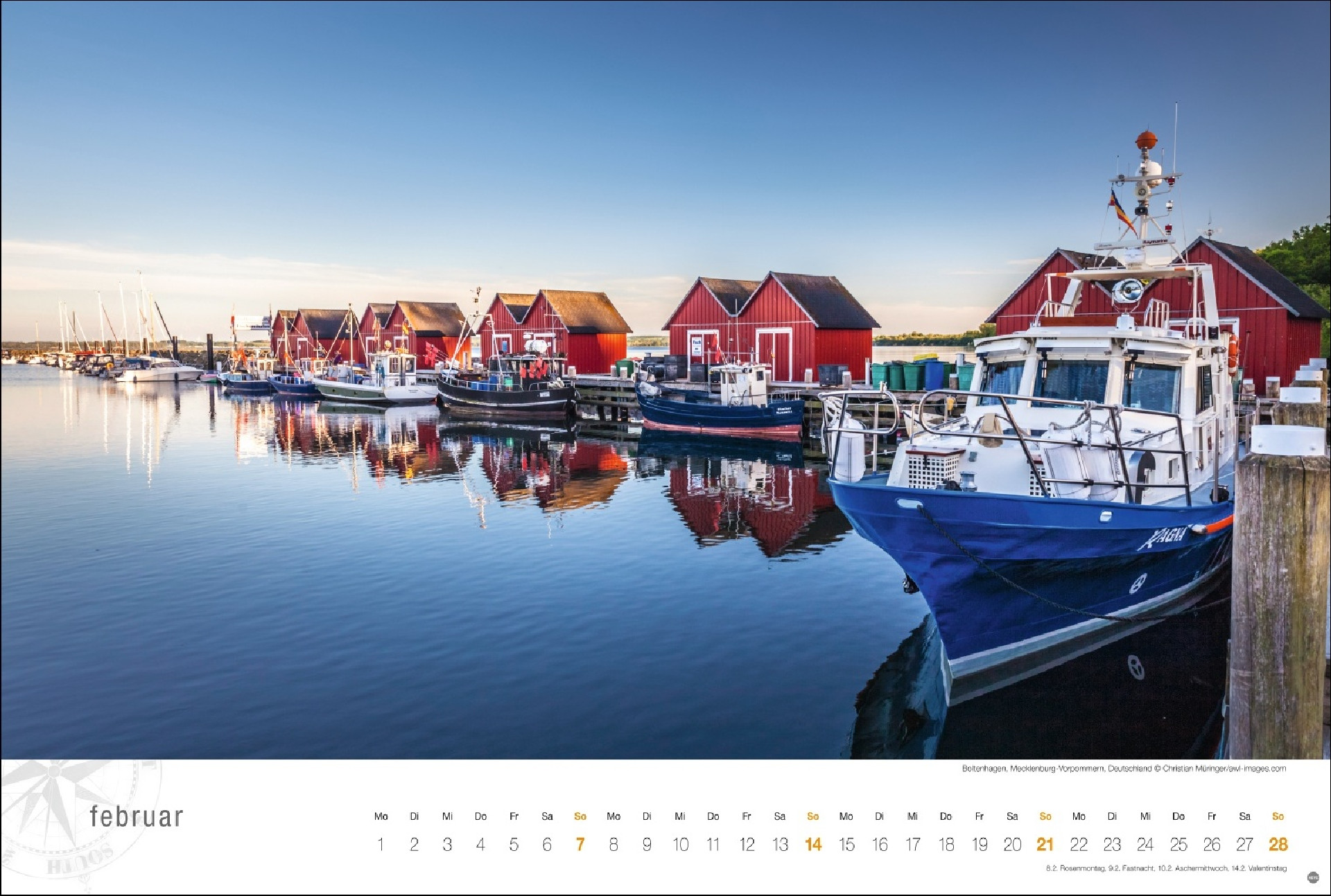 Ostsee Globetrotter Kalender 2027