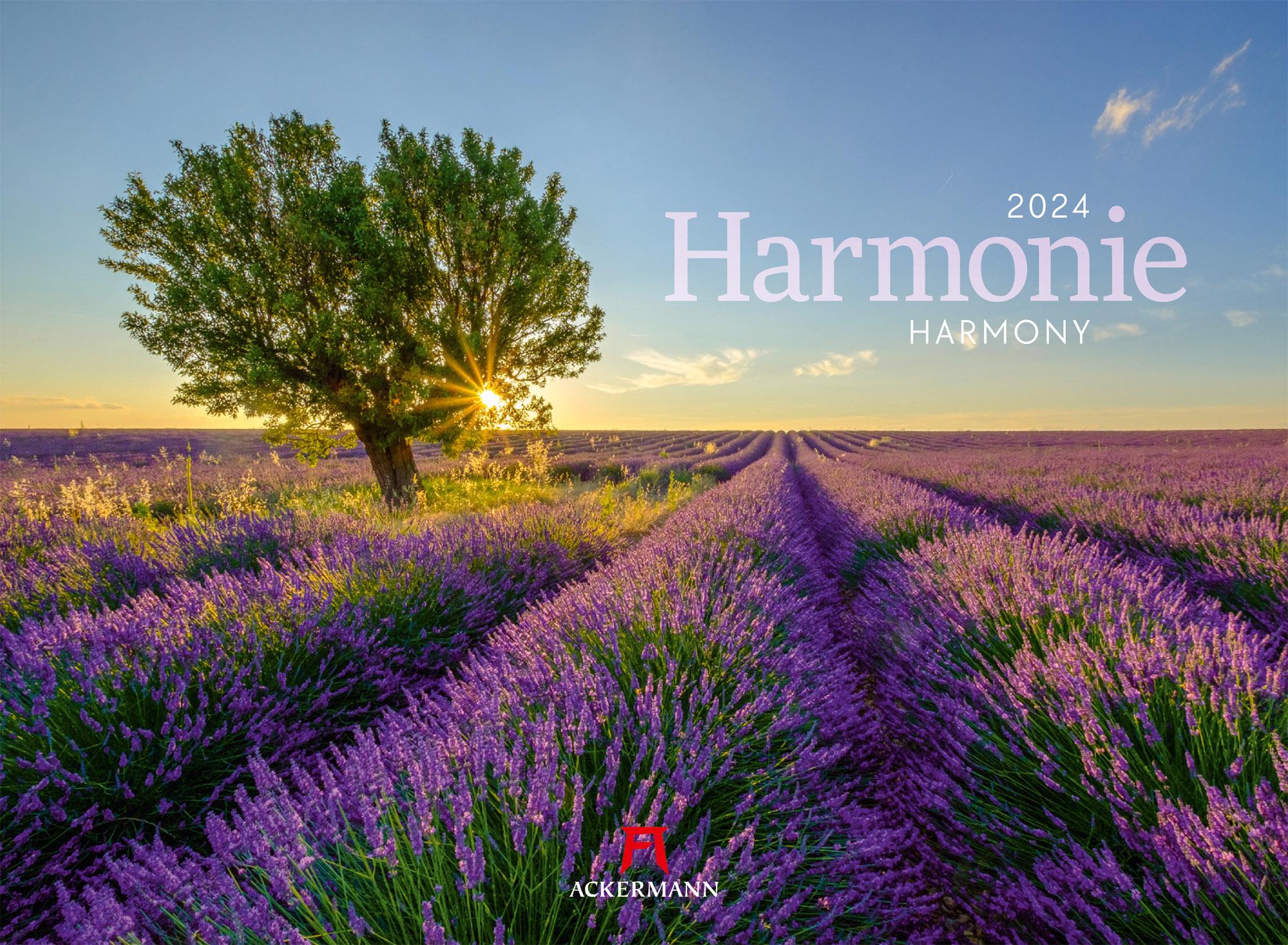 Harmonie Kalender 2024 Maße (B/H): 45 x 33 cm, Fotokalender, Dt/engl/frz