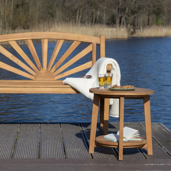 Beistelltisch Milton Teak - 50 cm