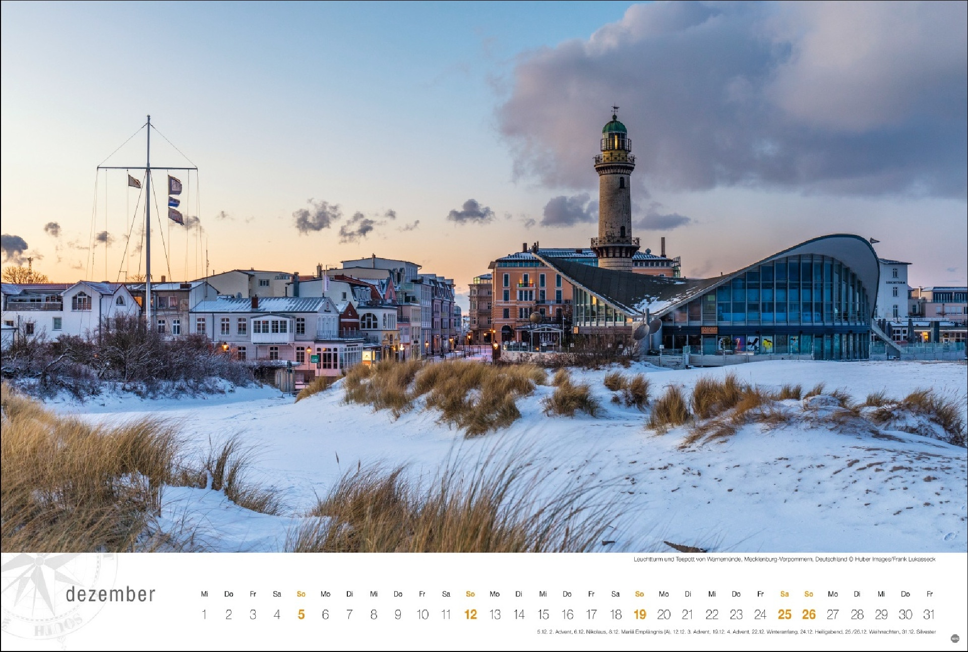 Ostsee Globetrotter Kalender 2027
