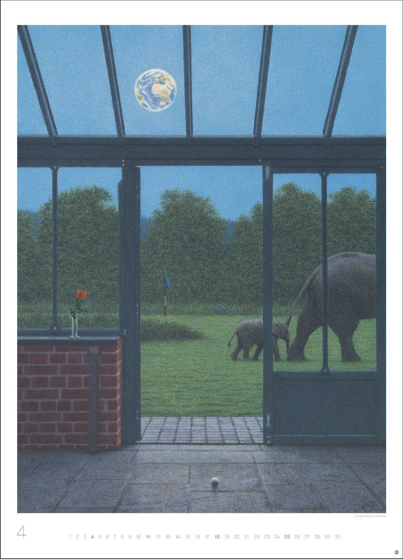 Quint Buchholz: Augenblicke Kalender 2027