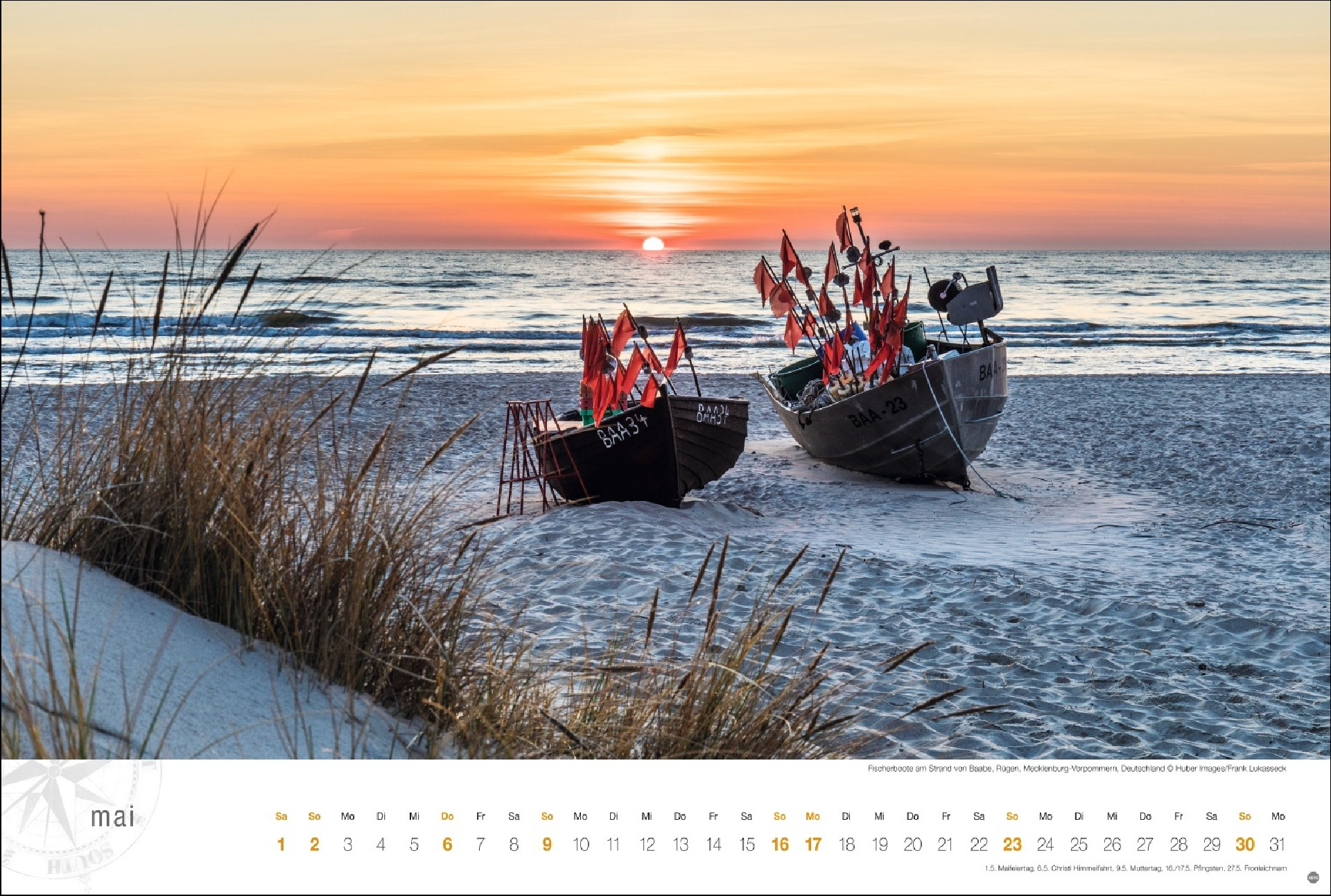 Ostsee Globetrotter Kalender 2027