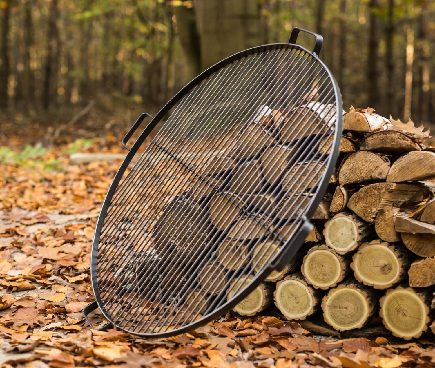 Grillrost mit 4 Griffen für Feuerschale - Ø 60 cm