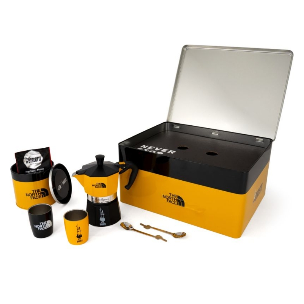 Espressokocher-Set 7-tlg. | Limited Edition Bialetti & The North Face