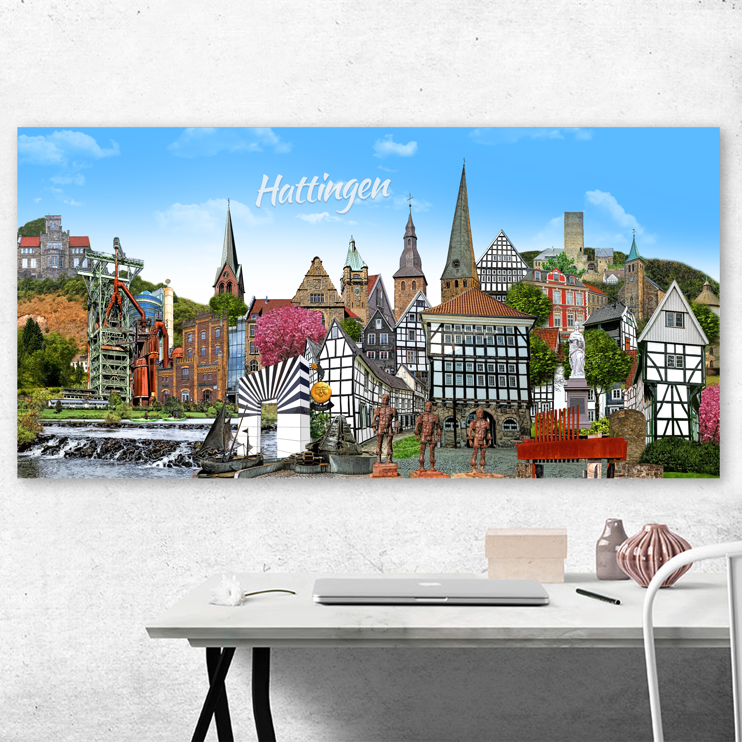 Personalisiertes "Stadtportrait Hattingen"