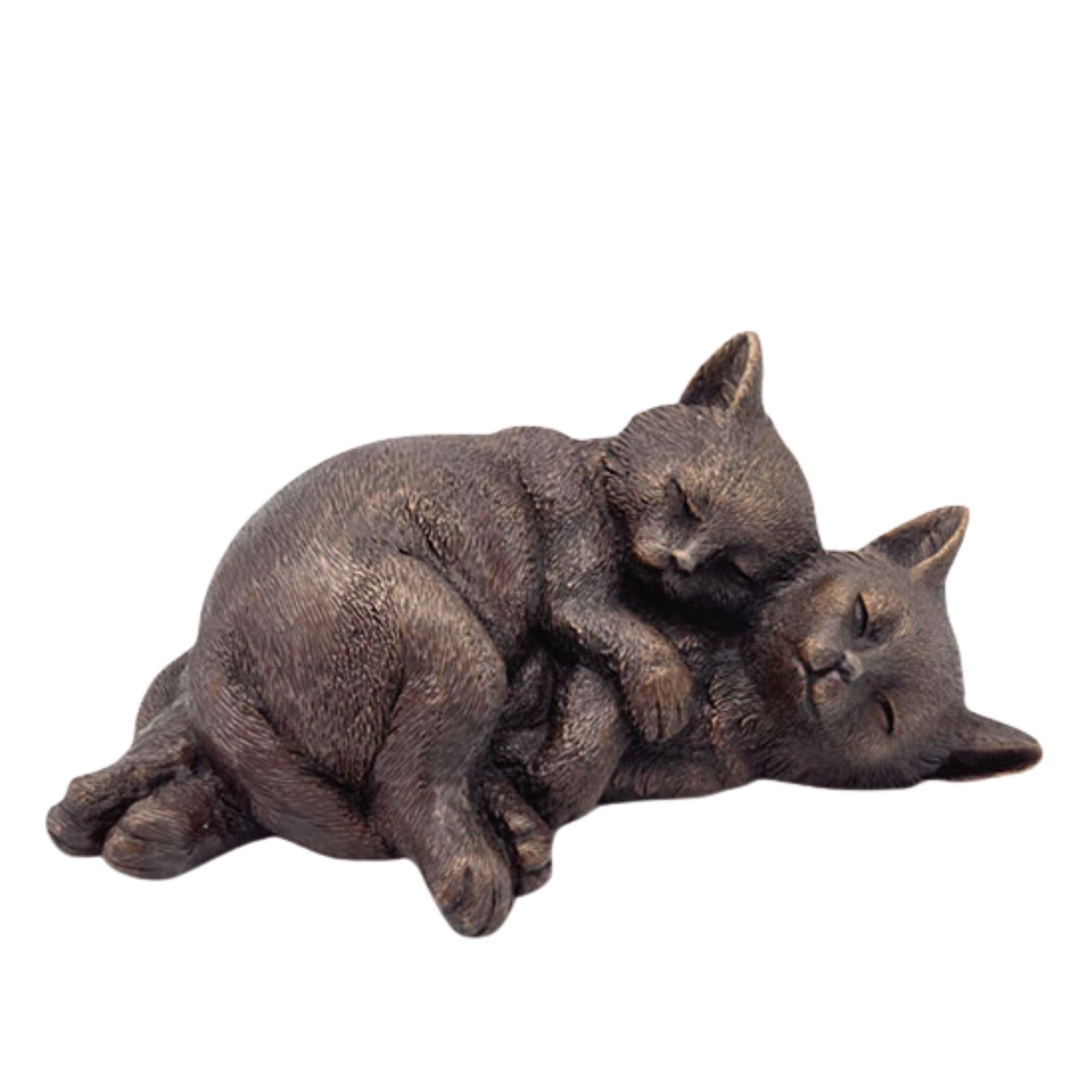 Gartenskulptur | Bronze – Katzenkinder