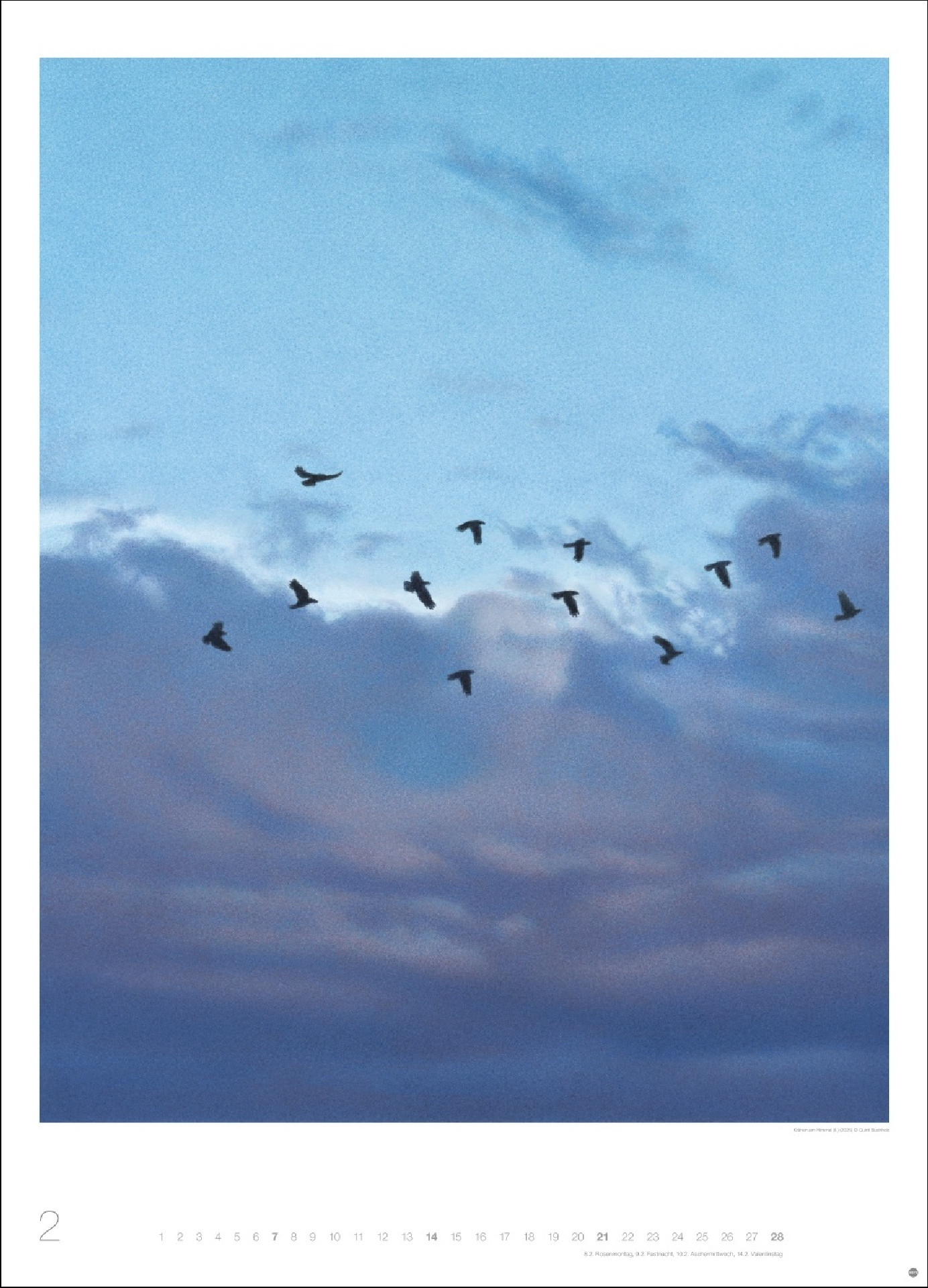 Quint Buchholz: Augenblicke Kalender 2027