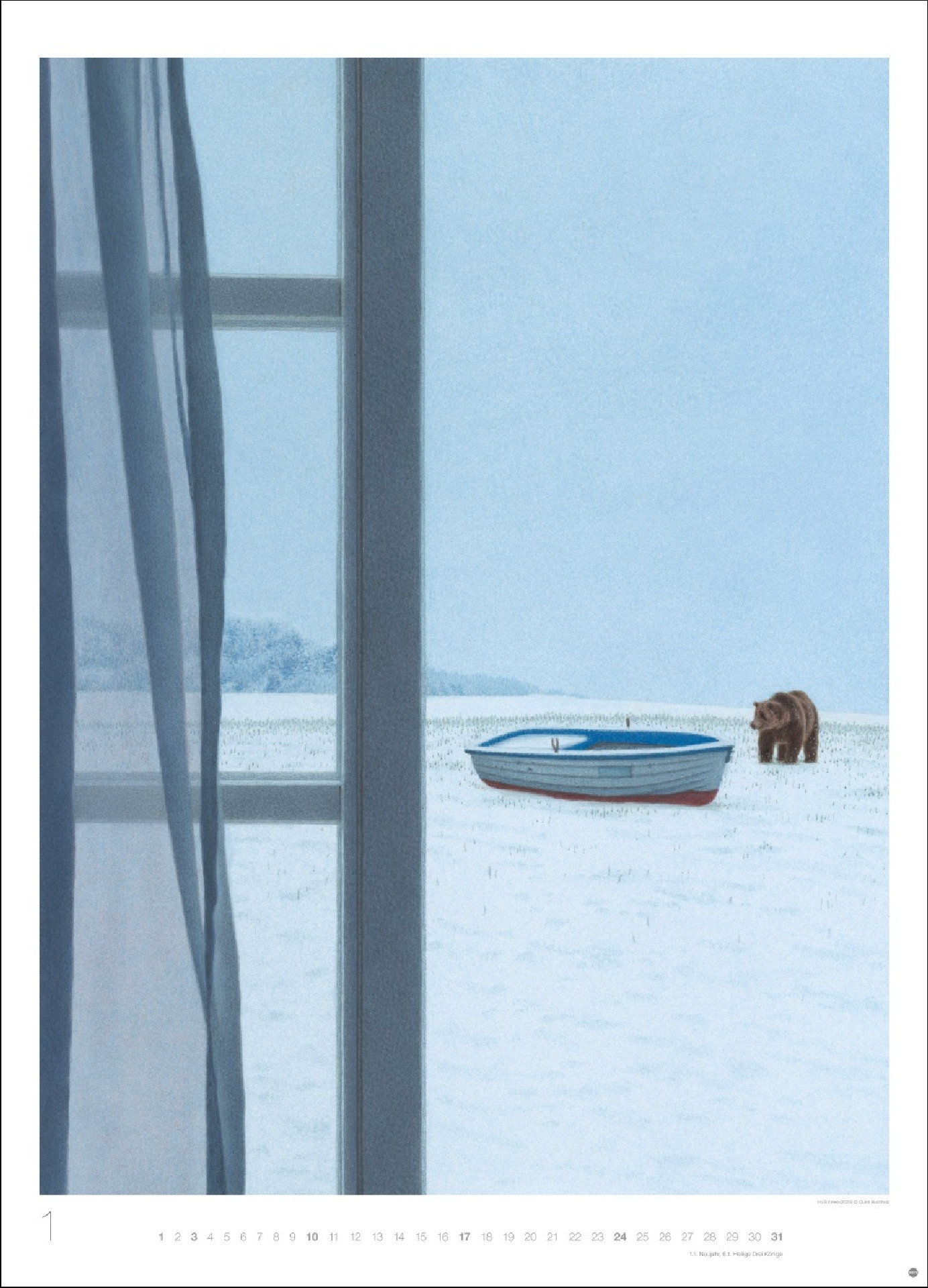 Quint Buchholz: Augenblicke Kalender 2027