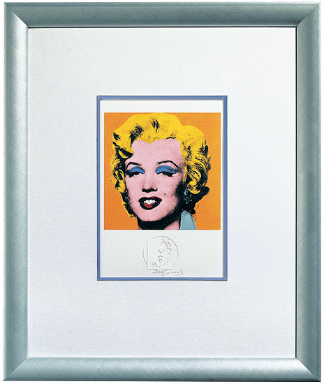 Bild | Shot Orange Marilyn (1967), gerahmt – Andy Warhol