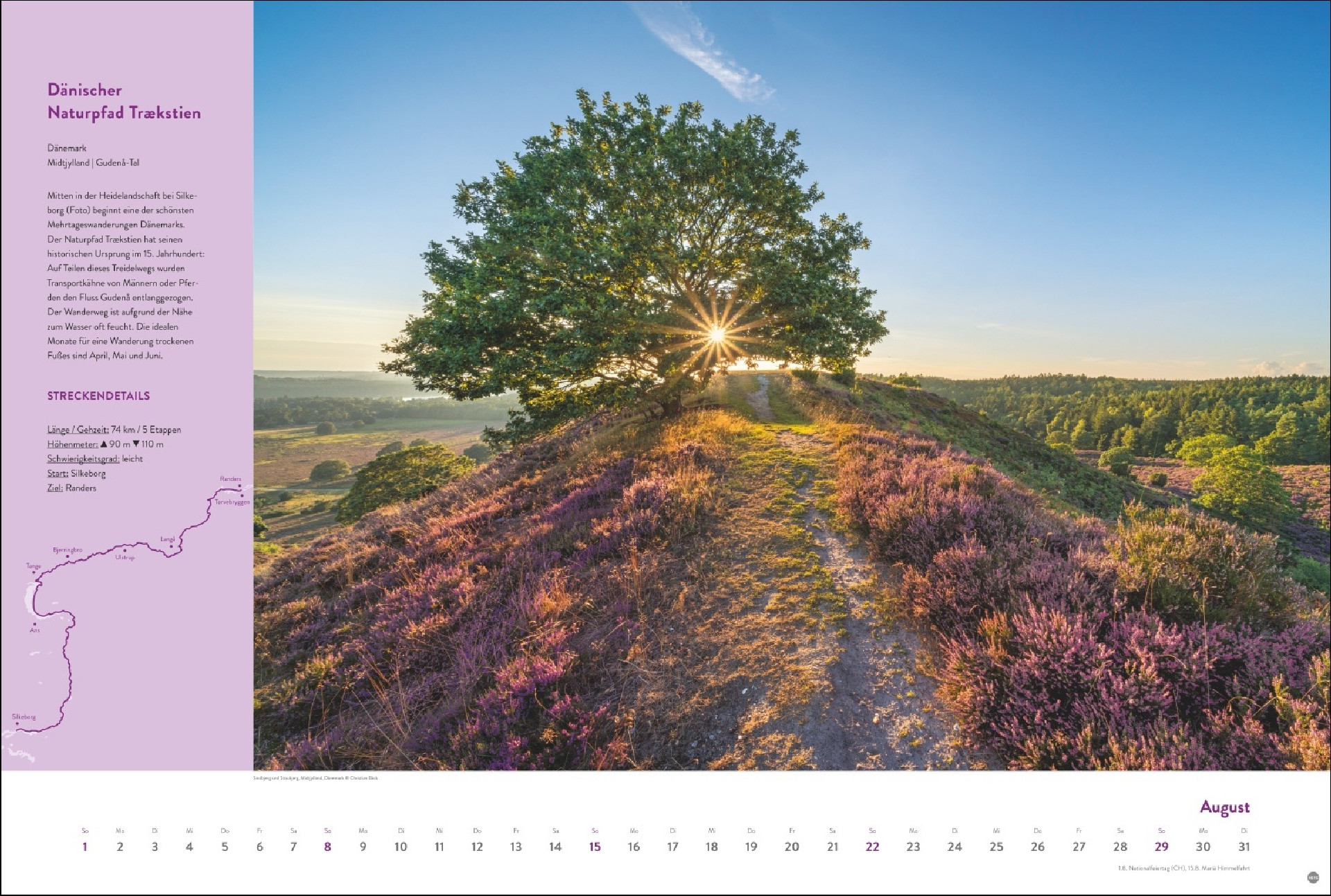 Weitwanderwege Edition Kalender 2027 I Europas schönste Touren