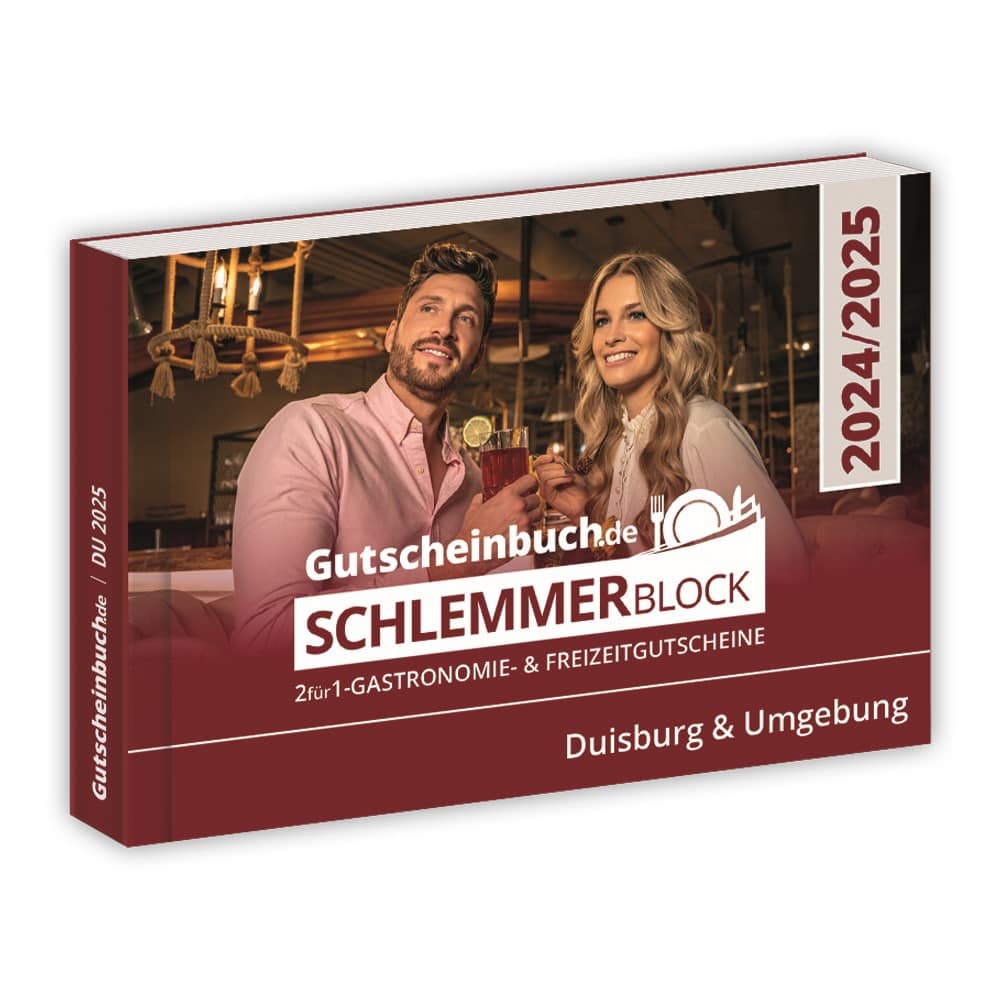 Gutscheinbuch.de Schlemmerblock Duisburg & Umgebung 2024/2025