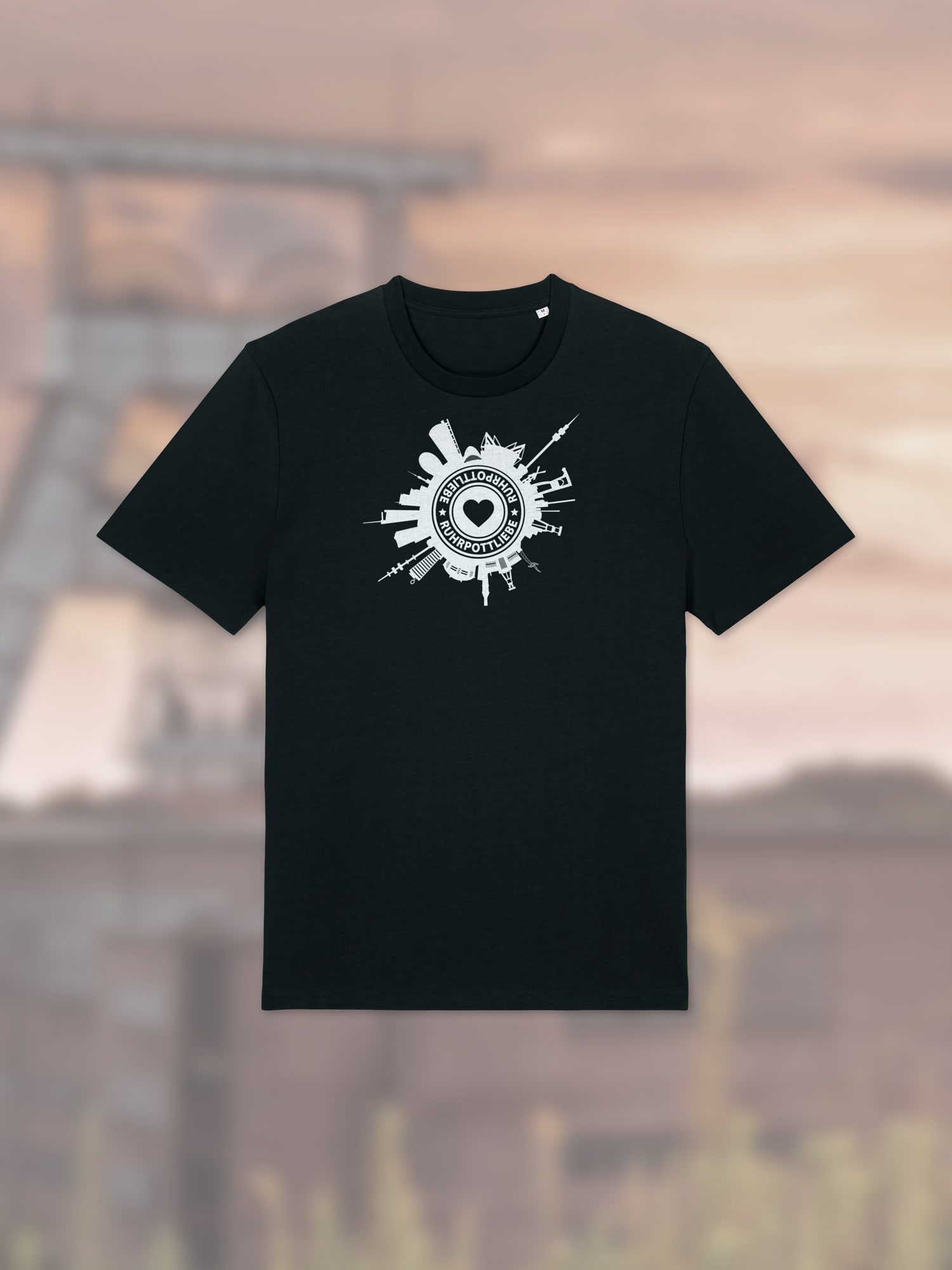T-Shirt Ruhrpottliebe schwarz