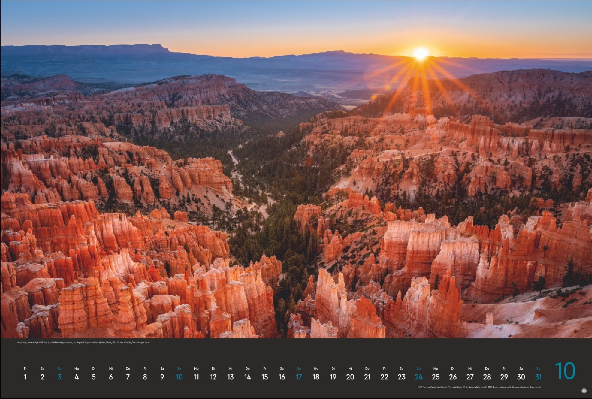 Horizonte Kalender 2027